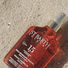 Ligne St Barth Roucou Tanning Oil SPF 15 сонцезахисна суха олія-спрей 100 мл
