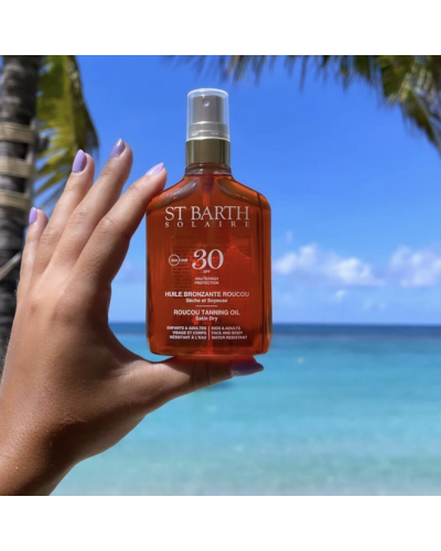 Олія-спрей Ligne St Barth Roucou Tanning Oil SPF 30 для засмаги та захисту шкіри і волосся 100 мл
