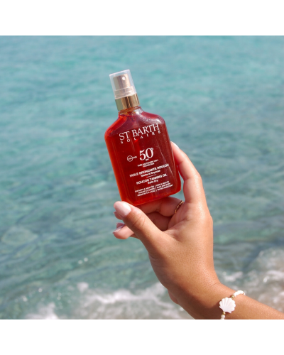 Олія-спрей Ligne St Barth Roucou Tanning Oil SPF 50 для засмаги та захисту шкіри і волосся 100 мл