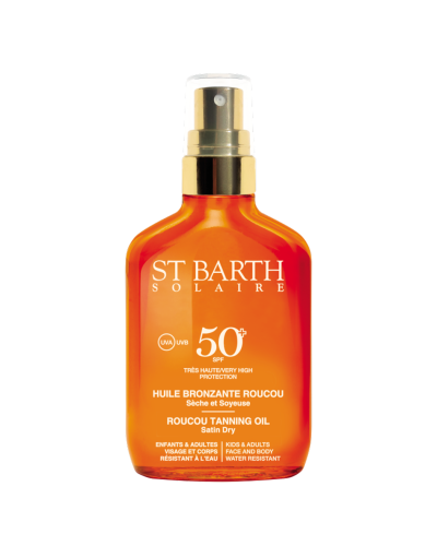 Олія-спрей Ligne St Barth Roucou Tanning Oil SPF 50 для засмаги та захисту шкіри і волосся 100 мл