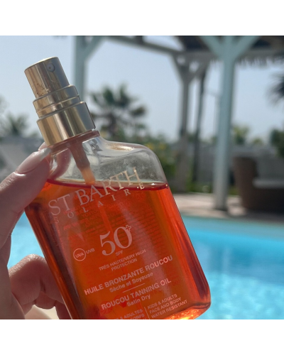 Олія-спрей Ligne St Barth Roucou Tanning Oil SPF 50 для засмаги та захисту шкіри і волосся 100 мл