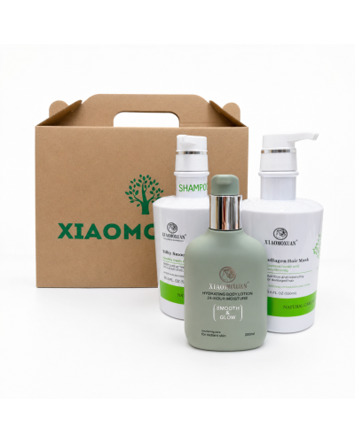 Подарунковий набір XIAOMOXUAN Collagen Hair & Body Set для відновлення волосся та догляду за тілом
