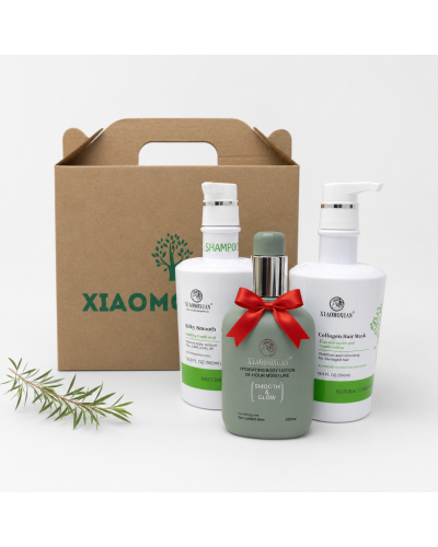 Подарунковий набір XIAOMOXUAN Collagen Hair & Body Set для відновлення волосся та догляду за тілом