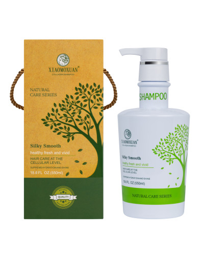 Подарочный набор для волос Xiaomoxuan №4 (Collagen Shampoo 550 мл + Silky Smooth Treatment 260 мл + Silky Smooth Spray 200 мл)
