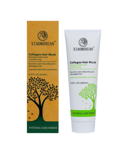 Маска-бальзам с коллагеном для питания и восстановления волос Xiaomoxuan Collagen Hair Mask, 260 мл