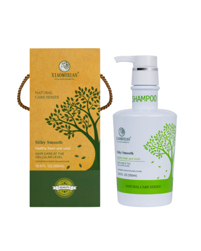 Шампунь для поврежденных волос с коллагеном Xiaomoxuan Collagen Shampoo, 550 мл