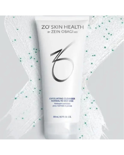 Zein Obagi Exfoliating Cleanser - Очищающий гель для нормальной и жирной кожи склонной к акне, 200 мл