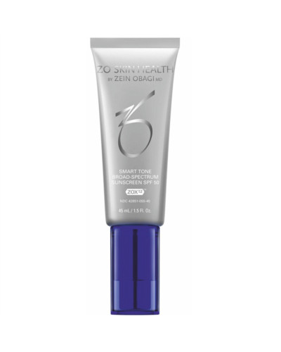 Zein Obagi Smart Tone Broad Spectrum SPF 50 - Сонцезахисний крем для обличчя Смарт Тон SPF 50, 45 мл