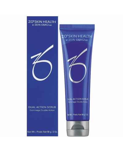 Zein Obagi Dual Action Scrub, Скраб для нормальної та жирної шкіри обличчя схильної до акне, 58 г