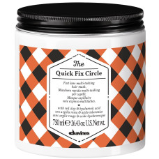 Davines THE QUICK FIX CIRCLE Маска для увлажнения и разглаживания волос с гиалуроновой кислотой 750 мл