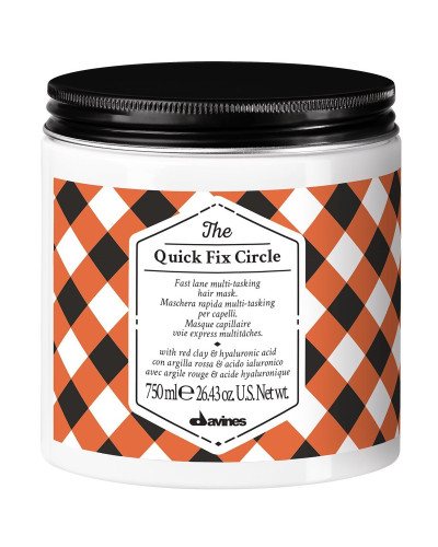 Davines THE QUICK FIX CIRCLE Маска для увлажнения и разглаживания волос с гиалуроновой кислотой 750 мл