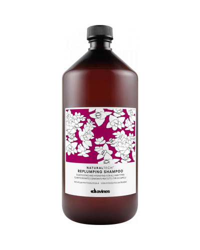 Davines REPLUMPING шампунь для увлажнения и эластичности волос 1000 мл