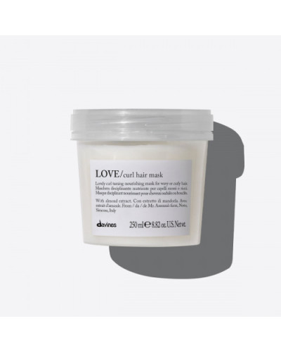 Davines LOVE/curl зволожуюча маска для створення завитків 250 мл