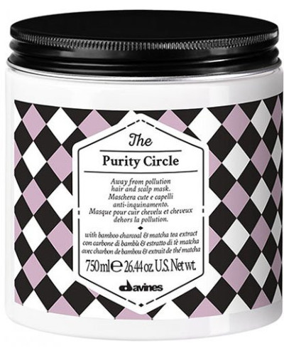 Davines THE PURITY CIRCLE Очищающая детоксицирующая маска 750 мл
