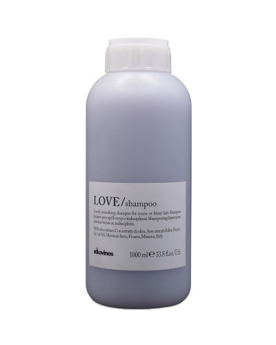 Davines LOVE smoothing shampoo - Шампунь для розгладження неслухняного та хвилястого волосся 1000 мл