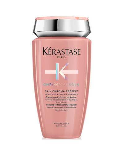 Kerastase Chroma Absolu Bain Chroma Respect, Шампунь для окрашенных поврежденных и чувствительных волос, 250 мл