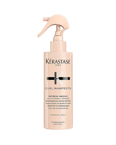 Kerastase Curl Manifesto Refresh Absolu, Освіжальний спрей-вуаль для хвилястого і кучерявого волосся, 190 мл