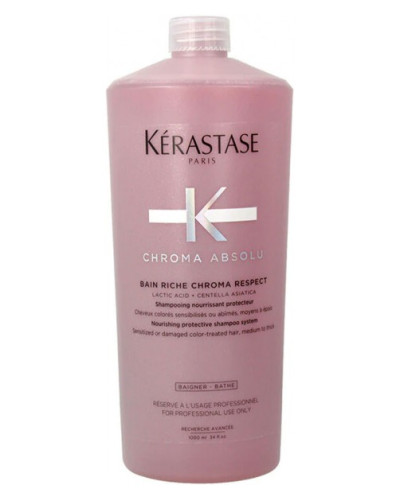Kerastase Chroma Absolu Bain Riche Chroma Respect Шампунь живлення та відновлення фарбованого волосся 1000 мл