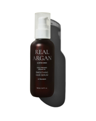RATED GREEN REAL ARGAN COLD PRESSED ARGAN OIL SMOOTHING HAIR SERUM Серум для волосся з маслом аргани 150 мл