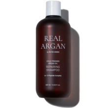 RATED GREEN REAL REAL ARGAN REPAIRING Восстановительный шампунь с аргановым маслом 400 мл