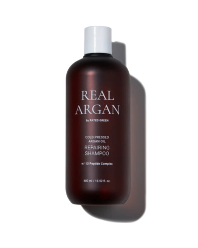 RATED GREEN REAL ARGAN REPAIRING Відновлювальний шампунь з аргановою олією 400 мл