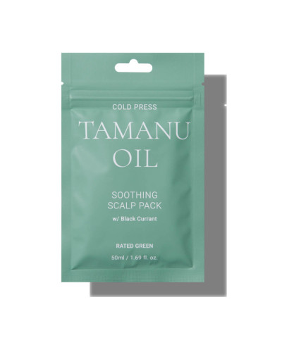 RATED GREEN REAL TAMANU OIL SOOTHING SCALP PACK W/ BLACK CURRANT Заспокійлива маска з маслом таману 50 мл