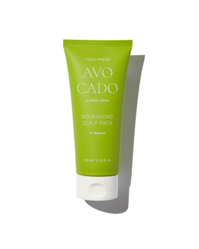 RATED GREEN REAL AVOCADO NOURISHING SCALP PACK W/ BANANA Живильна маска з авокадо 200 мл