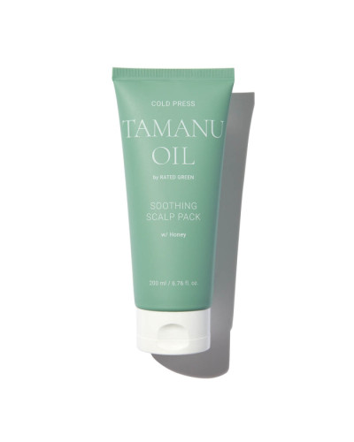RATED GREEN REAL TAMANU OIL SOOTHING SCALP PACK W/ BLACK CURRANT Заспокійлива маска з маслом таману  200 мл