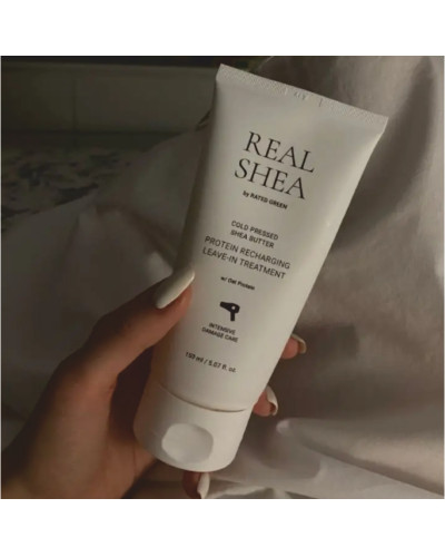 RATED GREEN REAL SHEA PROTEIN RECHARGING LEAVE-IN TREATMENT Відновлювальний термозахисний крем для волосся 50 мл