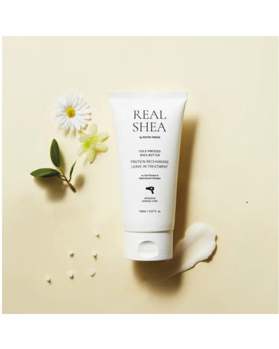 RATED GREEN REAL SHEA PROTEIN RECHARGING LEAVE-IN TREATMENT Відновлювальний термозахисний крем для волосся 50 мл