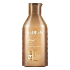 REDKEN All Soft, зволожувальний шампунь для сухого та ламкого волосся, 300 мл