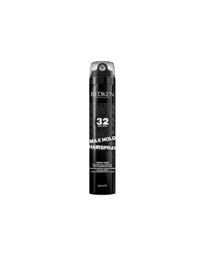 REDKEN Max Hold Hairspray 32 лак экстра-сильной фиксации с эффектом объема для укладки волос 300 мл