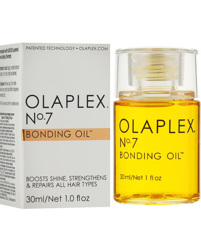 Olaplex №7 Bonding Oi, Висококонцентрована ультралегка відновлювальна олія для укладання волосся, 30 мл