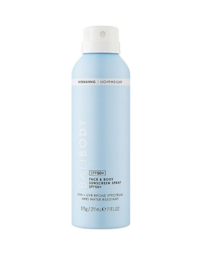 Face and Body Sunscreen Spray SPF50+ Сонцезахисний спрей для обличчя та тіла SPF50+ 175 гр