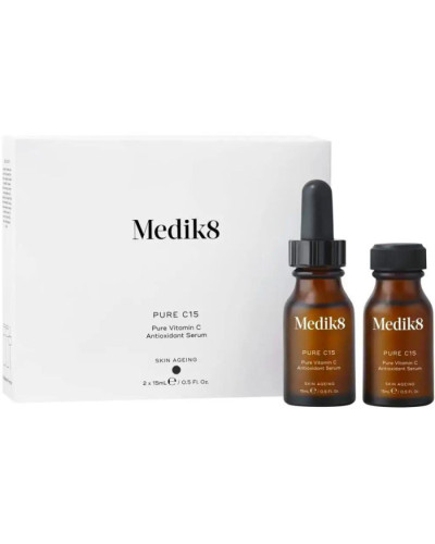 Medik8 Pure C15 - сыворотка с концентрированным витамином С, 2*15 мл