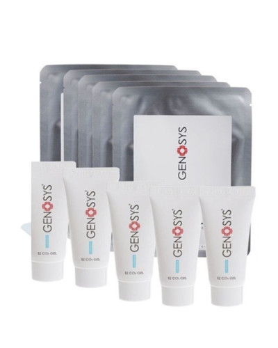 Genosys CO2 Face Mask KIT Карбоксітерапія EZ CO2, 1 маска x 1 тюбик гелю