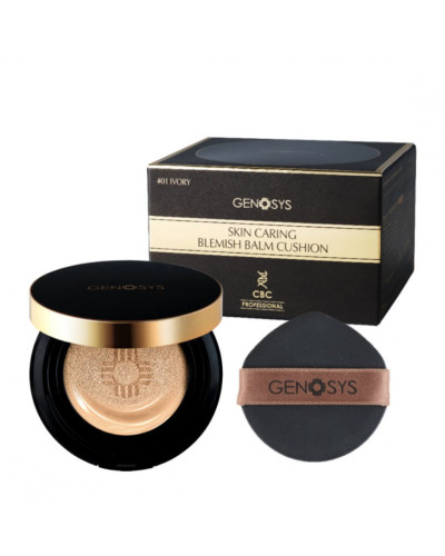 Genosys Skin Caring Blemish Balm Cushion №01 IVORY ВВ бальзам-кушон, тон 01-светлый