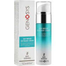 Genosys EGF Repair Oxymask Cream, Киснева крем-маска з факторами росту, 50 г