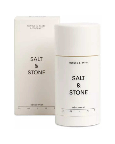 SALT STONE Deodorant Neroli & Basil, Натуральний дезодорант з ароматом неролі та базиліку, 75 г