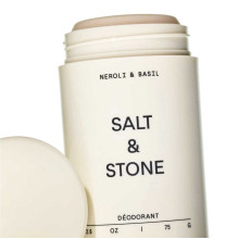 SALT STONE Deodorant Neroli & Basil, Натуральный дезодорант с ароматом нероли и базилика, 75 г