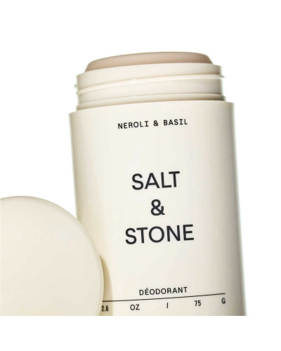 SALT STONE Deodorant Neroli & Basil, Натуральний дезодорант з ароматом неролі та базиліку, 75 г