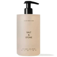 SALT STONE Body Wash Stone Body Wash Black Rose, Гель для душа з ароматом чорної троянди та уда, 450 мл