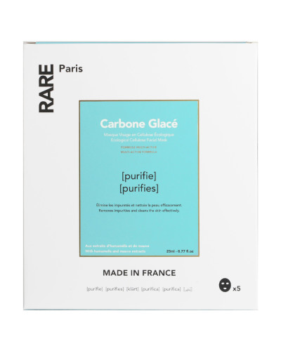 RARE Paris Набор из пяти очищающих масок Carbone Glacé (5x23 ml)