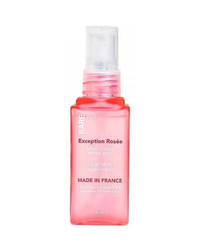 RARE Paris Відновлюючий міст для обличчя Exception Rosée з церамідами, Омега 3 та 6 Exception Rosée Regenerating Facial Mist 50 ml
