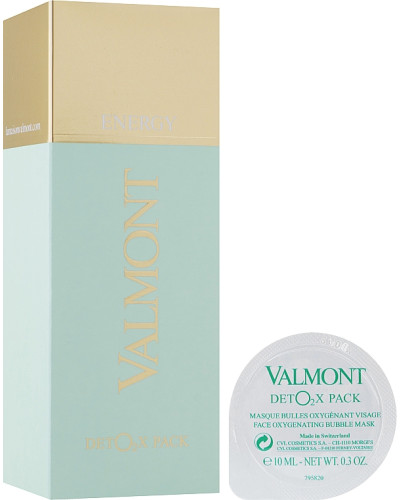 Valmont Deto2X Pack Детокс-Маска «Кислородный уход» 6х10 мл