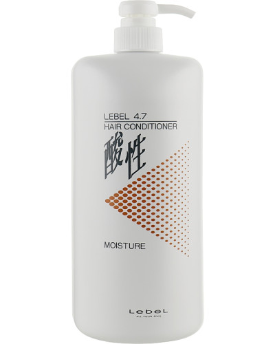 Lebel MOISTURE CONDITIONER Кондиционер для восстановления волос, поврежденного окрашиванием 1200 мл