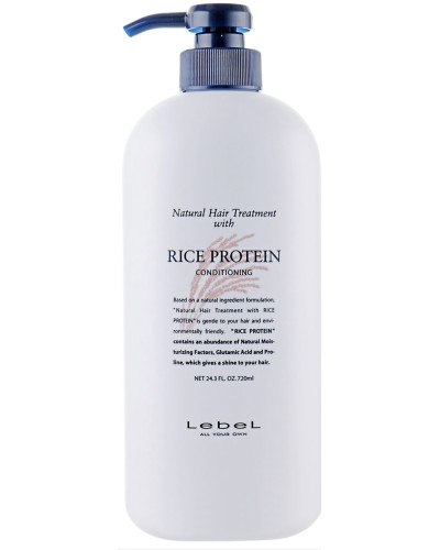 Lebel Rice protein Маска Рисовий протеїн для догляду за тонким волоссям 1000 мл