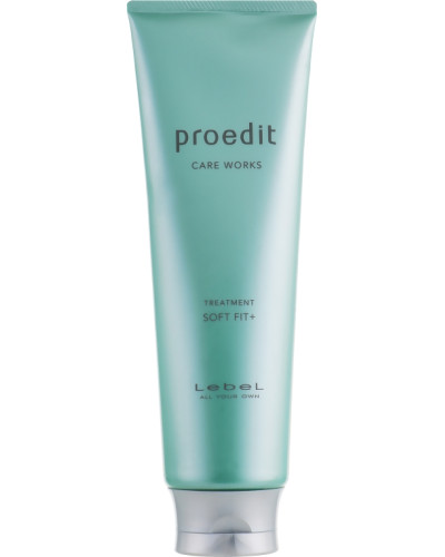 Lebel Proedit Soft  Fit + Treatment Зволожуюча маска для сухого, жорсткого та фарбованого волосся 250 мл
