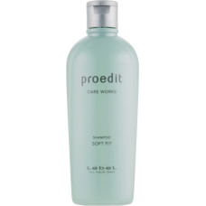 Lebel Proedit Soft Fit Shampoo Зволожуючий шампунь для  відновлення сухого волосся 300 мл
