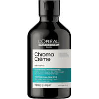 Loreal Serie Expert  Chroma Creme Green Dyes Крем-шампунь для волосся із зеленим пігментом 300 мл
